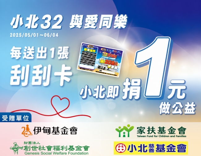 邀您伊同响应，守护全台身心障碍家庭。