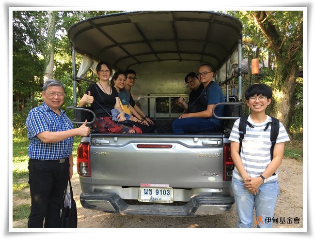 2019年7月伊甸董事长成亮偕同工作人员与长荣大学社工系学生至泰国蒙恩之家进行培力合作