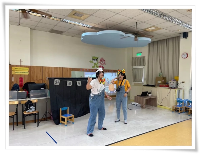 以戏剧表演，让幼童爱上听故事