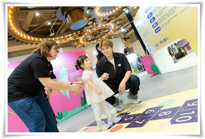 阿弟現身力挺伊甸愛孩童幸福節 陪慢飛天使勇闖成長關卡。