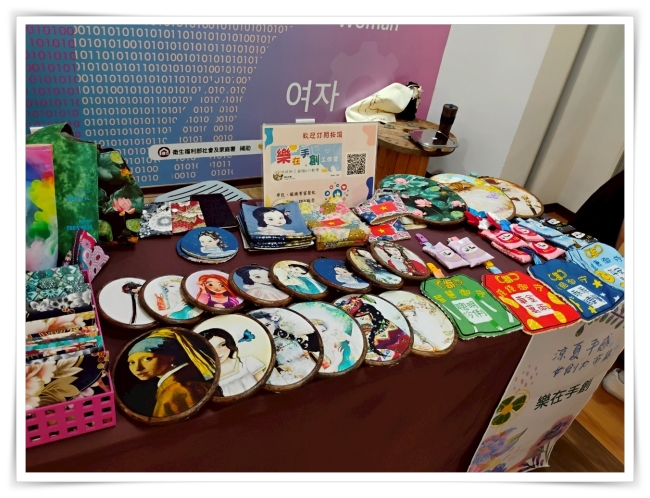 所有的產品都是阮氏玄親手製作