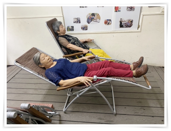 崴正營造更換躺椅設備,改善長輩休息環境