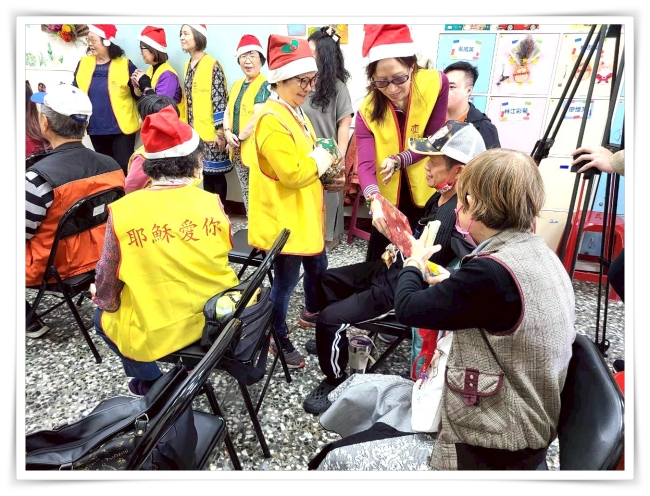 林森門諾教會分享拐杖糖