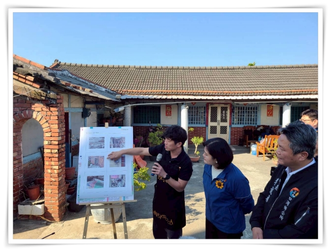 伊甸與雲林縣長張麗善分享修繕成果