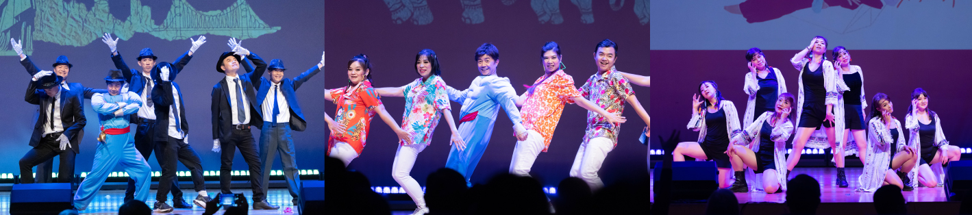 美式流行舞蹈、泰国民俗舞、韩国流行舞蹈