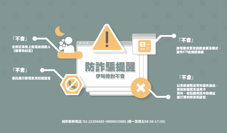 与伊甸一起防诈骗！慎防诈骗、一同守护爱心！