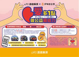 远雄广场最挺伊 APP爱心捐点加码送礼超给力