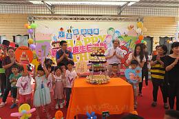 伊甸举办小蠹虫亲子馆 5岁生日派对 小朋友超嗨皮