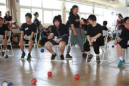 「转」出不屏凡的梦想 屏东百人地板滚球大赛