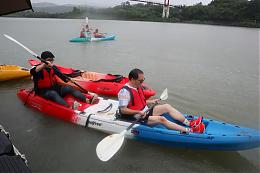 伊甸「挑战新视界」 视障挑战独木舟下海趣