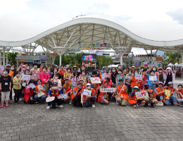 一样的暑假，不一样的价值！ 伊甸学生志工陪身障住民畅游乐园