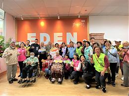 伊甸前进八里开办唯一老人日照 照顾喘息多元服务一体化