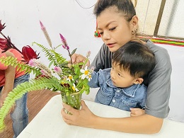 六龟亲子体验活动 花现love好疗愈