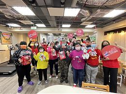 远东百货板桥中山店伴伊甸身心障碍学员过圣诞