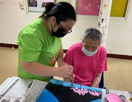 新竹启照中心 助身心障碍者藉艺术创作传递想法