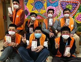 美德医疗捐赠千片口罩 助伊甸对抗异军Omicron