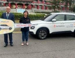 捐「心」车守护身障家庭  高雄大发扶轮社启动爱的引擎