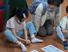 让改变从体验开始 伊甸凤疗办亲子身障体验