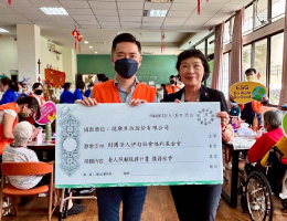 捷康生技志工活动 为伊甸长辈献上关怀