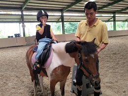 社区就是教室 与马儿约会趣