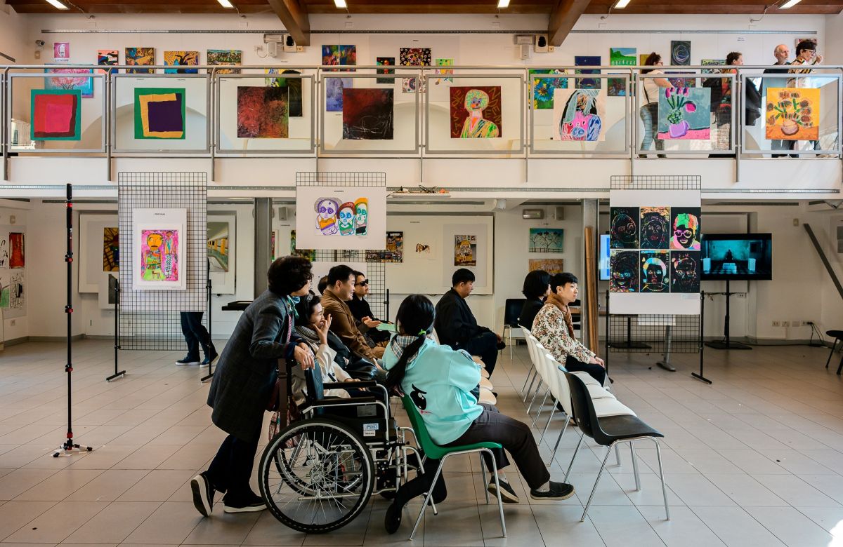 伊甸支持身心障碍艺术 台湾作品登上米兰冬奥艺术交流展览